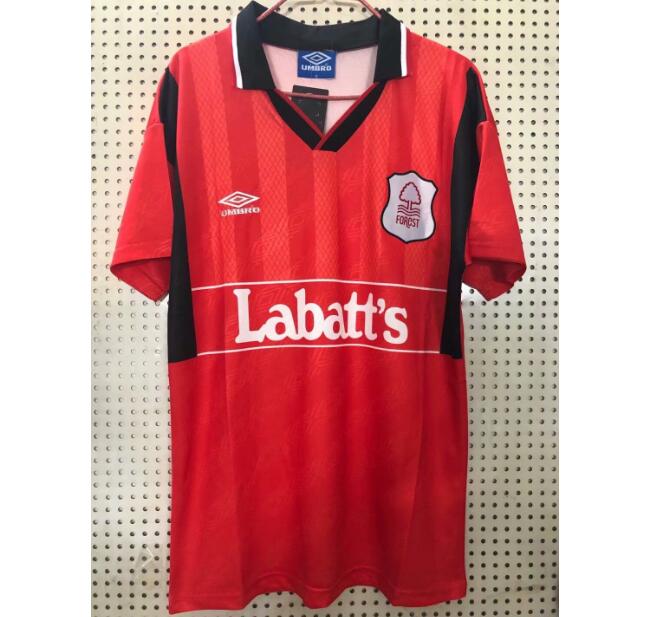 1994-95 Nottingham Forest Retro Home Kit Soccer Jersey